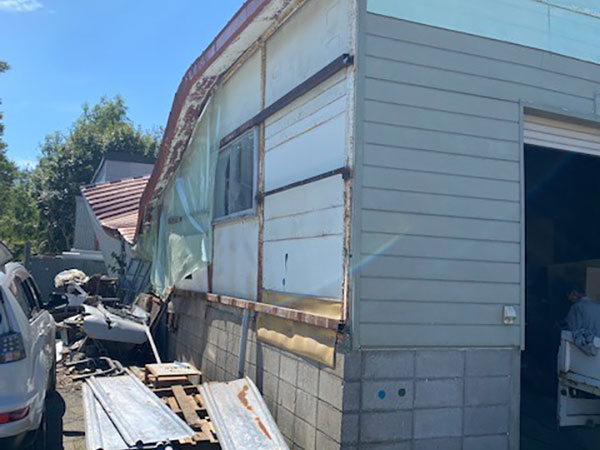 倉庫解体工事②