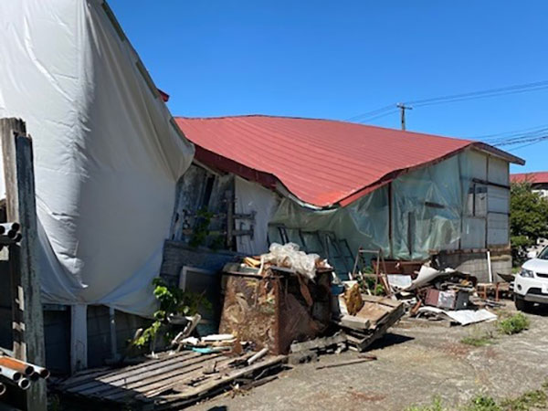 倉庫解体工事③