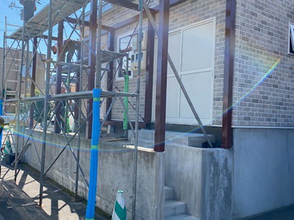 雪止め新設工事①