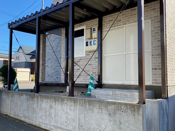 雪止め新設工事③