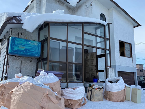 中沼解体工事①