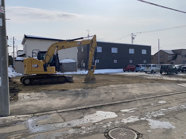 中沼解体工事③