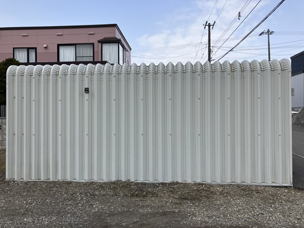 清田区車庫撤去工事②