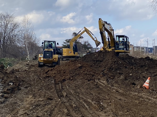 中沼町造成工事②