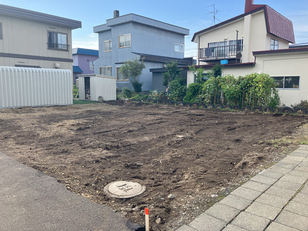 手稲区 戸建解体工事③