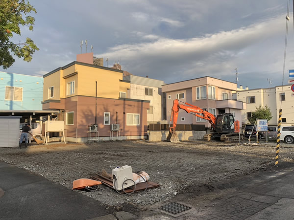 白石区戸建解体工事③