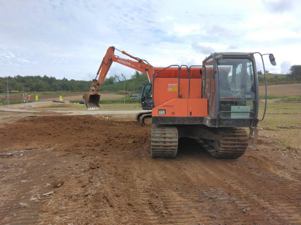 ニセコ 土木工事現場②