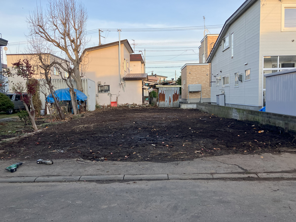 白石区 戸建解体③