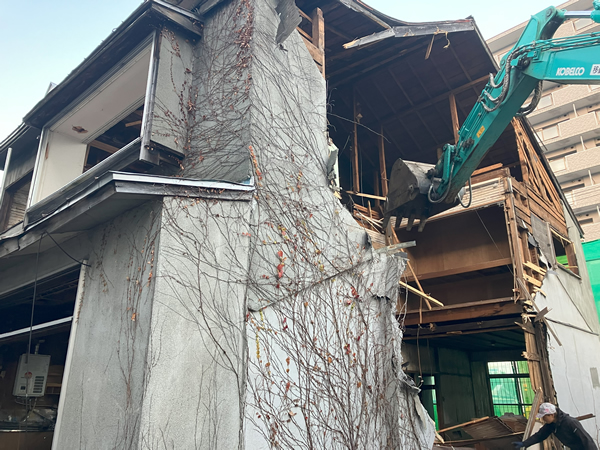 中央区 戸建解体工事②
