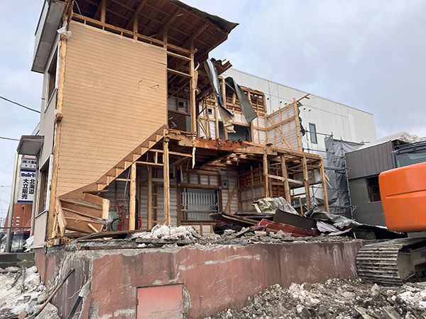 令和6年 2月 白石区 戸建解体工事②