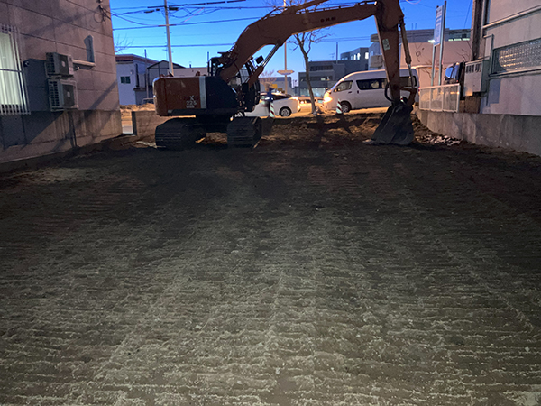 令和6年 2月 白石区 戸建解体工事③