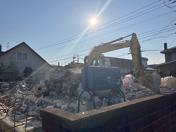 令和6年 4月 石狩市 戸建解体工事②