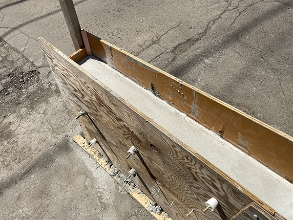 令和6年 4月 中央区 RC塀補修工事②