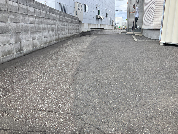 令和6年 5月 白石区 アスファルト補修工事①