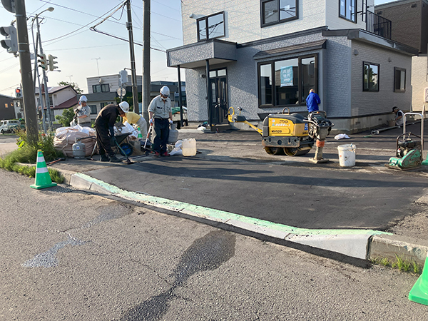 令和6年 6月 江別市 外構工事②
