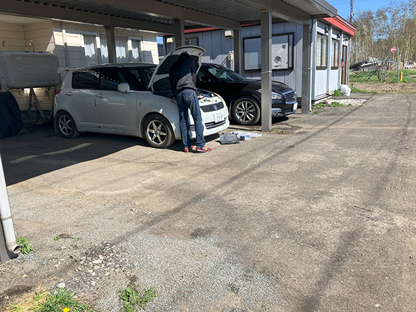 令和6年 6月 東区 駐車場舗装工事①
