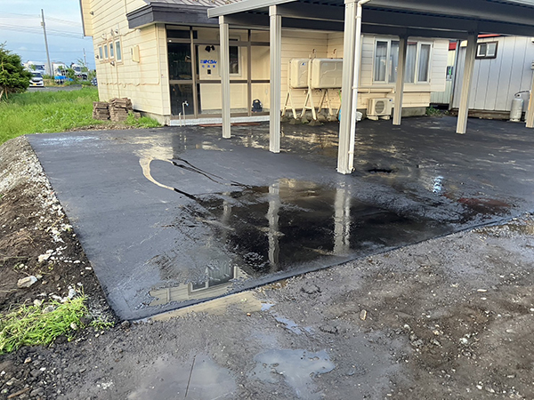 令和6年 6月 東区 駐車場舗装工事③