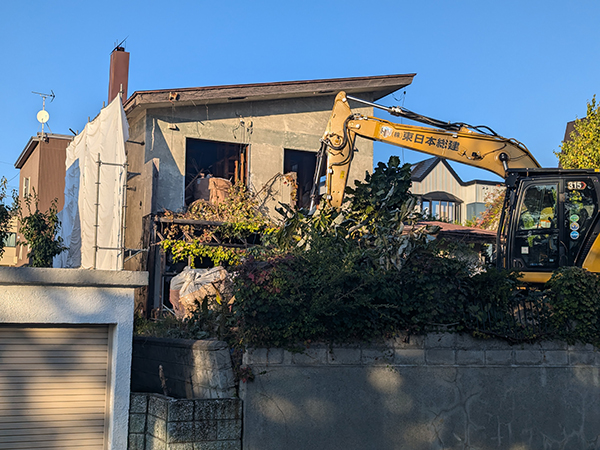 令和6年 10月 厚別区 戸建解体工事②