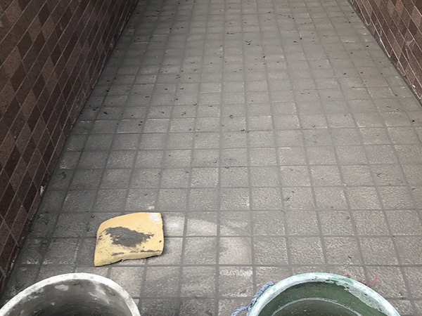 令和6年 11月 豊平区 タイル補修工事②