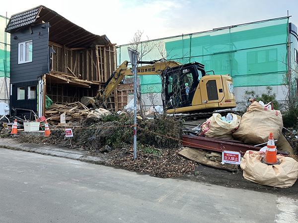 令和6年 12月 清田区 戸建解体工事②