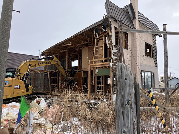 令和6年 12月 石狩市 戸建解体工事②