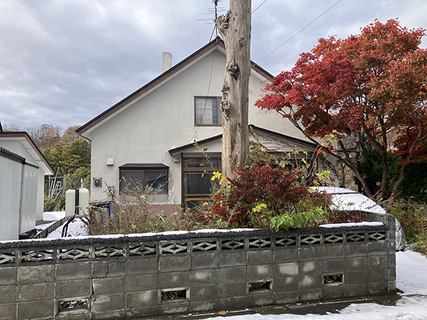 令和7年 1月 小樽市 戸建解体工事①